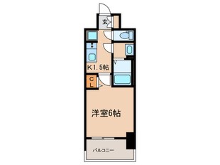 アステリ鶴舞トゥリアの物件間取画像